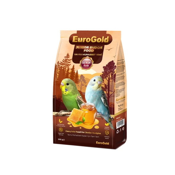 EuroGold Yavru Muhabbet Yemi 500 Gr 12'li ürün görseli 1