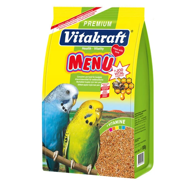 Vitakraft Menü Muhabbet Yemi 1000 Gr 5'li ürün görseli 1
