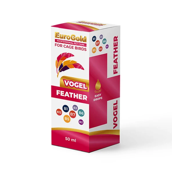 EuroGold Vogel Feather Damla 50 ml - 6 Adet ürün görseli 1