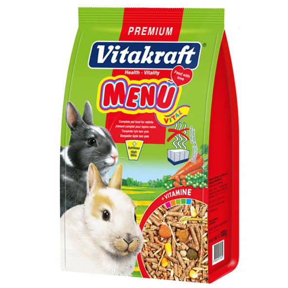Vitakraft Menü Tavşan Yemi 1000 Gr 5'li ürün görseli 1