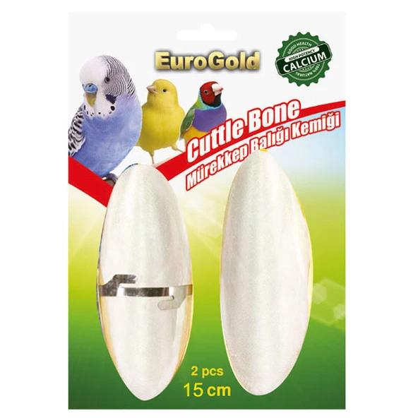 EuroGold Mürekkep Balığı Kemiği 2 Li 15 Cm - 12 Adet ürün görseli 1