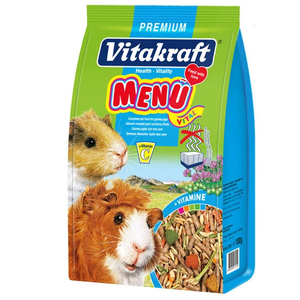 Vitakraft Menü Guinea Pig Yemi 1000 Gr 5'li ürün görseli 1