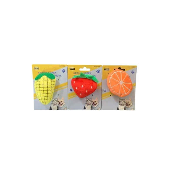 Cans SA10129 Meyveli Yumuşak Oyuncak 8.5 cm ürün görseli 1