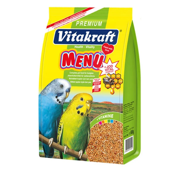 Vitakraft Menü Muhabbet Yemi 500 Gr 12'li ürün görseli 1