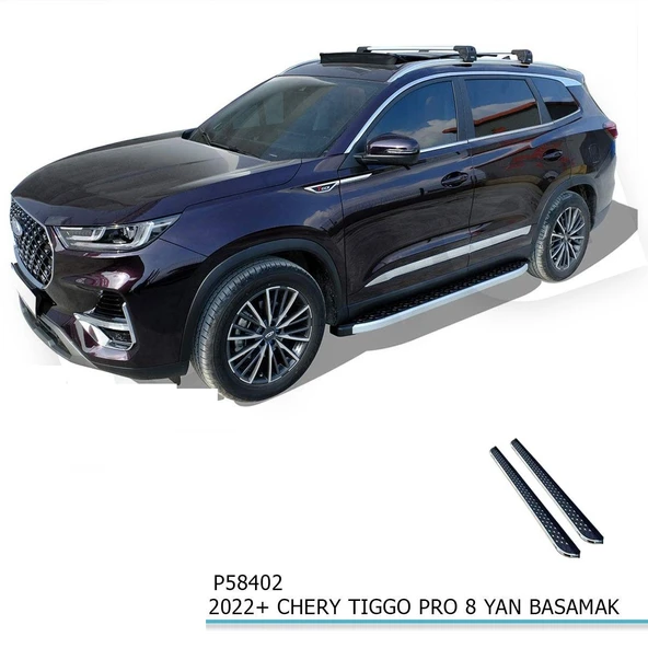 Chery Tiggo Pro 8 Oem Yan Basamak 2022+ ürün görseli 1