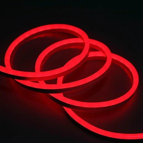 İNOLED 12V NEON KIRMIZI 5MT / PAKET 6X12MM ürün görseli 1