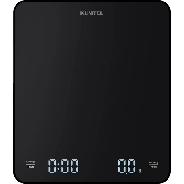 Kumtel V60 Dijital Dripper ve Zamanlayıcılı Kahve Demleme Tartısı HV60-02 ürün görseli 1