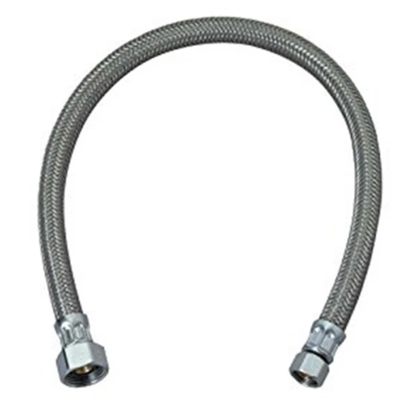 3/8-1/2 PASLANMAZ ÇELİK ÖRGÜLÜ FLEX - 50 cm ürün görseli 1
