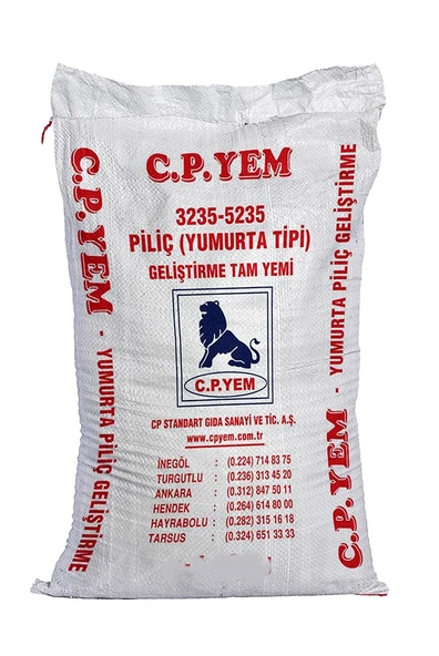 CP Yumurta Öncesi Piliç Geliştirme Yemi Granül 5 Kg : Dengeli Beslenme ile Sağlıklı Gelişim ürün görseli 1