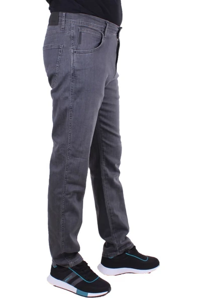 Twister Vegas 132-307 Antrasit Yüksek Bel Rahat Paça Erkek Jeans Pantolon ürün görseli 1