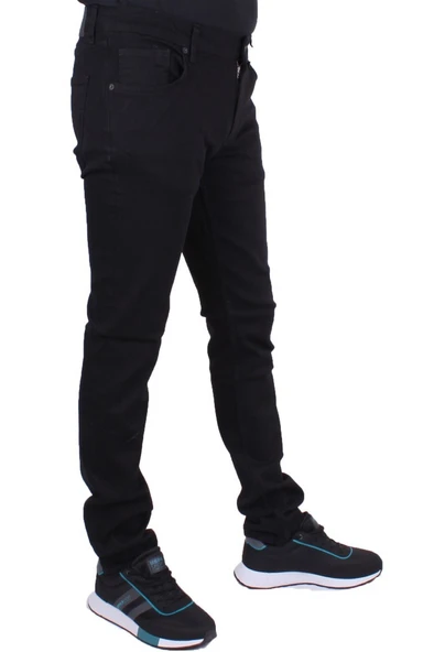 Twister Panama 731-01 Siyah Düşük Bel Dar Paça Erkek Jeans Pantolon ürün görseli 1
