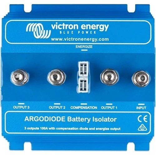 Victron Energy Argodiode 1 Giriş 3 Çıkış 100 Amper Akü İzolatörü 100-3AC  ARG100301000R ürün görseli 1