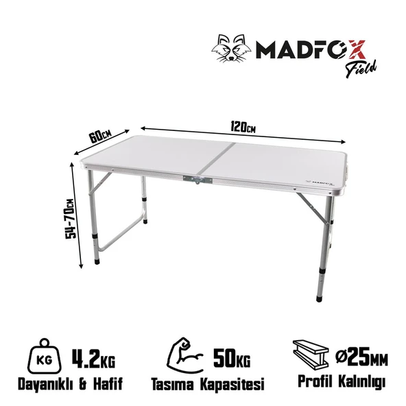 Madfox Field Katlanır Kamp Masası - Resim 8