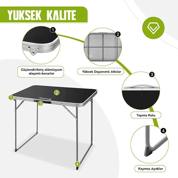 PTTAVM: Madfox Zenith Katlanır Kamp Masası