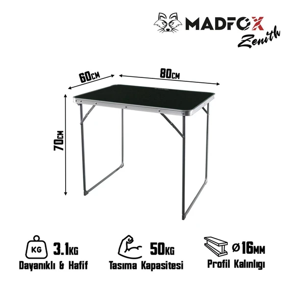 PTTAVM: Madfox Zenith Katlanır Kamp Masası