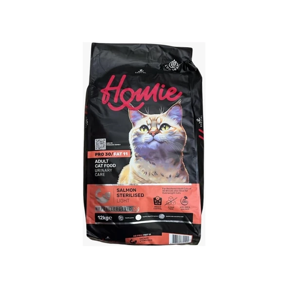 Homie Special Kısır Somonlu Kedi Maması 12 Kg ürün görseli 1