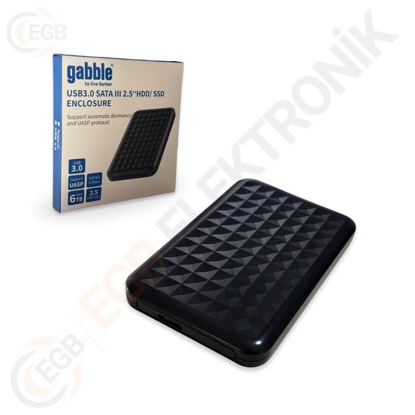 GABBLE GAB-HK241 USB 3.0 HARDDİSK KUTUSU 2.5'' ürün görseli 1