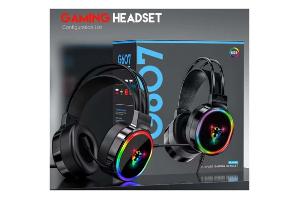 TRİO TRG607 USB 7.1 RGB OYUNCU KULAKLIĞI ürün görseli 1