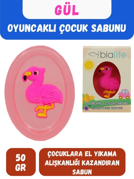 GÜL Özlü El Yapımı Oyuncaklı Çocuk Sabunu - Bialife ürün görseli 1