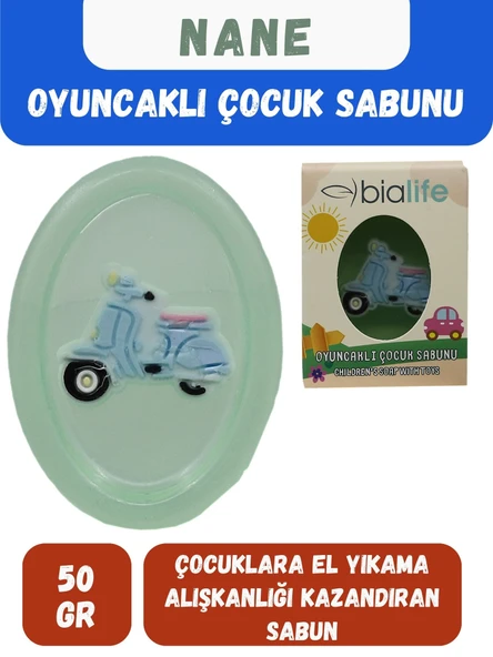 NANE Özlü El Yapımı Oyuncaklı Çocuk Sabunu - Bialife ürün görseli 1