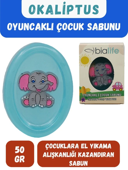 OKALİPTUS  Özlü El Yapımı Oyuncaklı Çocuk Sabunu - Bialife ürün görseli 1