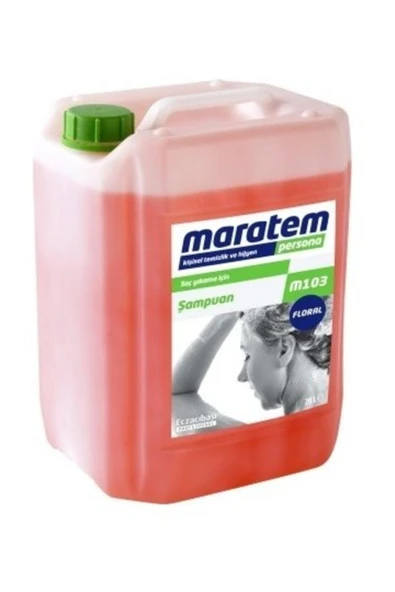 Maratem Saç Şampuanı Floral 20 Lt M 103 ürün görseli 1