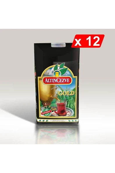 Altıncezve Gold Siyah Dökme Çay 1 KG x 12 Adet ürün görseli 1