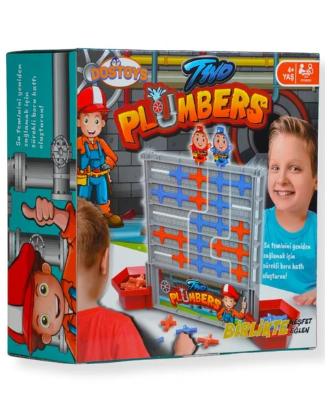 Dostoys Two Plumbers Su Borusu Döşeme ürün görseli 1