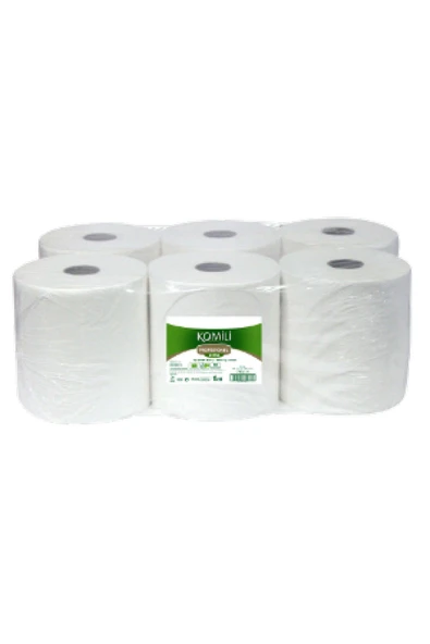 Komili KOMİLİ YUVAM - HAVLU ULT. HARKT. 21,2 CM X 86 M X 6 AD. 5 KG (1 X 6 AD. ) KOMİLİ PRF 26051 ürün görseli 1