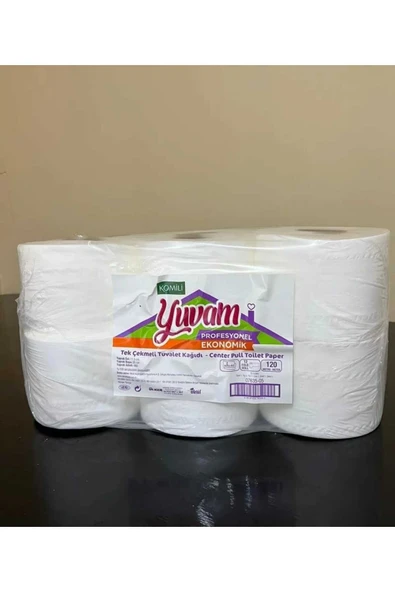 Komili KOMİLİ İÇTEN ÇEKMELİ TUVALET KAĞIDI 12 Lİ 4 KG ürün görseli 1
