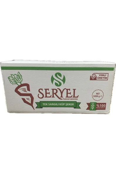 seryel TEK SARGILI KÜP ŞEKER 5 KG - Resim 2