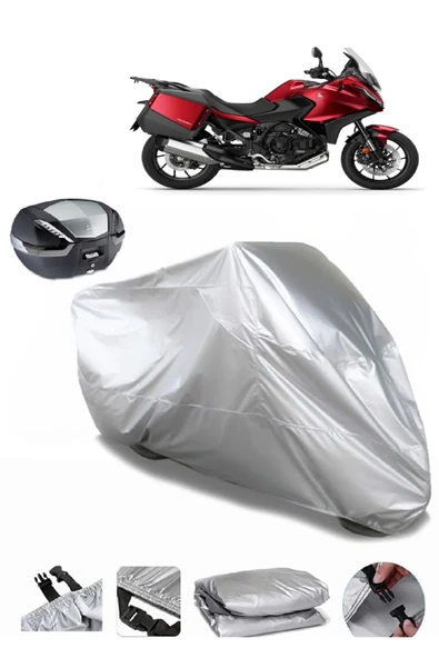 Honda NT 1100 DCT Su  Geçirmez Motosiket Brandası Arka Çanta Uyumlu ürün görseli 1