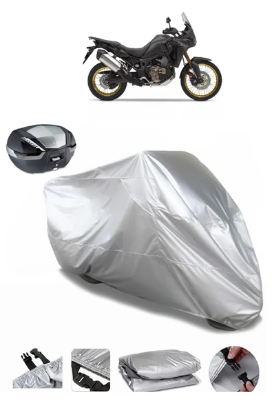 Honda CRF1000L Africa Twin DCT Su  Geçirmez Motosiket Brandası Arka Çanta Uyumlu ürün görseli 1