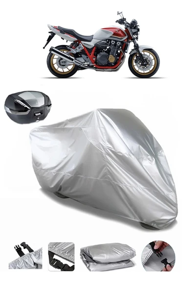 Honda CB 1300 Su  Geçirmez Motosiket Brandası Arka Çanta Uyumlu ürün görseli 1
