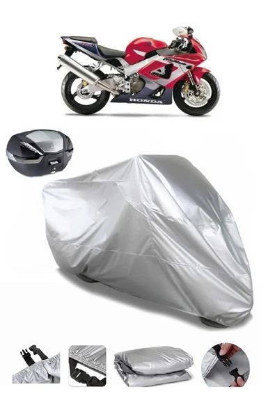 Honda CBR 929 RR Su  Geçirmez Motosiket Brandası Arka Çanta Uyumlu ürün görseli 1