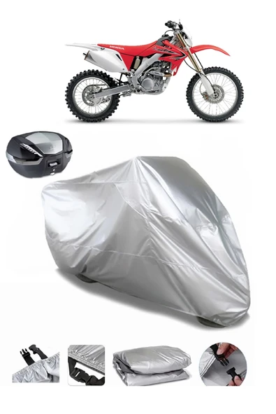 Honda CRF 250 X Su  Geçirmez Motosiket Brandası Arka Çanta Uyumlu ürün görseli 1