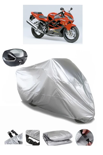 Honda CBR 600 F SportSu  Geçirmez Motosiket Brandası Arka Çanta Uyumlu ürün görseli 1