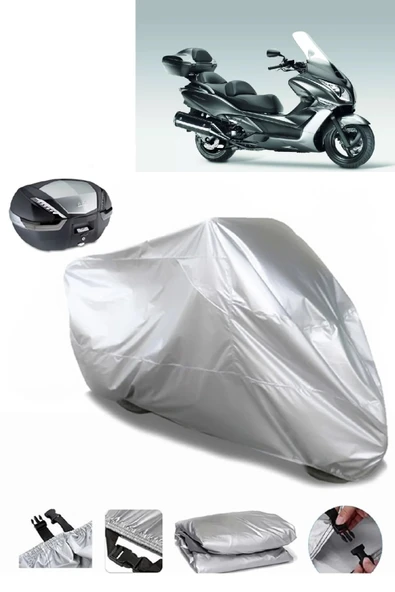 Honda SW T600 Su  Geçirmez Motosiket Brandası Arka Çanta Uyumlu ürün görseli 1