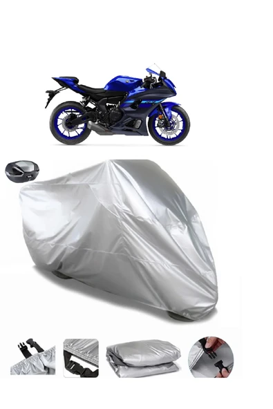 Yamaha R7 Su  Geçirmez Motosiket Brandası Arka Çanta Uyumlu ürün görseli 1