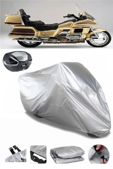 Honda Goldwing GL 1500 SE Su  Geçirmez Motosiket Brandası Arka Çanta Uyumlu ürün görseli 1