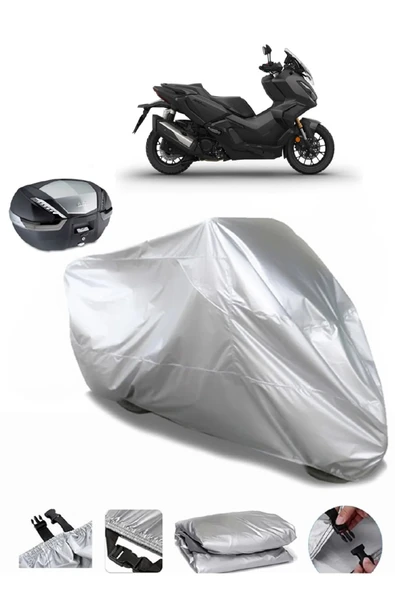 Honda ADV350Su  Geçirmez Motosiket Brandası Arka Çanta Uyumlu ürün görseli 1