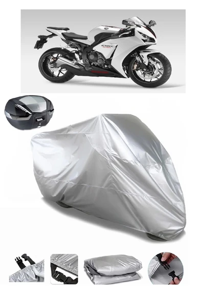 Honda CBR 1000 RRSu  Geçirmez Motosiket Brandası Arka Çanta Uyumlu ürün görseli 1