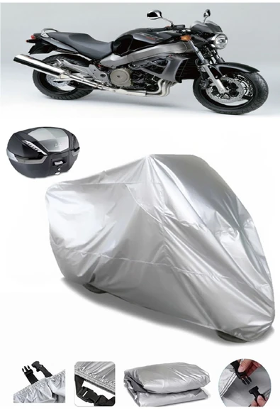 Honda X 11 (CB 1100 SF) Su  Geçirmez Motosiket Brandası Arka Çanta Uyumlu ürün görseli 1