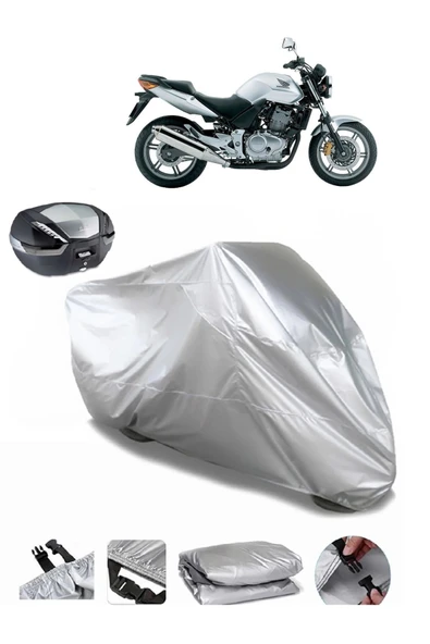 Honda CBF 500Su  Geçirmez Motosiket Brandası Arka Çanta Uyumlu ürün görseli 1