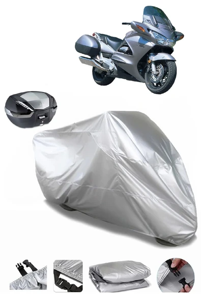 Honda ST 1300 Pan European Su  Geçirmez Motosiket Brandası Arka Çanta Uyumlu ürün görseli 1