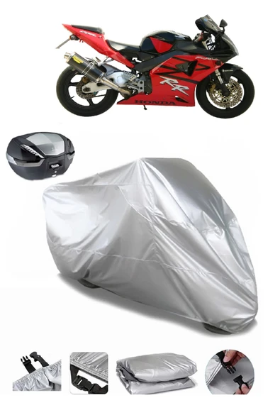Honda CBR 900 RR Su  Geçirmez Motosiket Brandası Arka Çanta Uyumlu ürün görseli 1