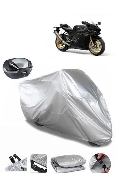 Honda CBR 1000 RR-R Fireblade SP Su  Geçirmez Motosiket Brandası Arka Çanta Uyumlu ürün görseli 1