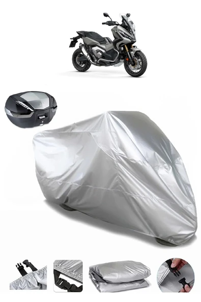Honda X-ADV Su  Geçirmez Motosiket Brandası Arka Çanta Uyumlu ürün görseli 1