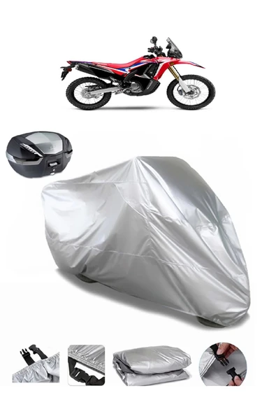 Honda CRF 250 Rally Su  Geçirmez Motosiket Brandası Arka Çanta Uyumlu ürün görseli 1