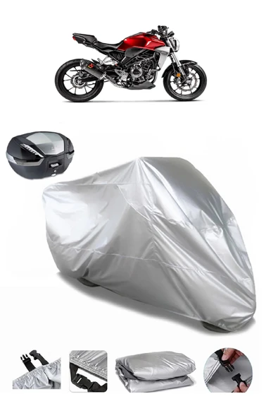 Honda CB 250 RSu  Geçirmez Motosiket Brandası Arka Çanta Uyumlu ürün görseli 1
